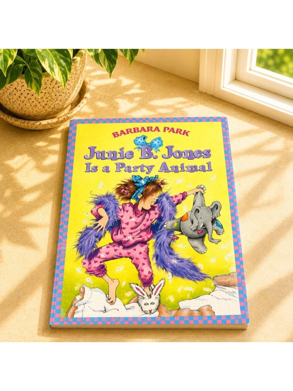 Junie B. Jones Is A Party Animal By Barbara Park Paperback 1997 Random House Ill
